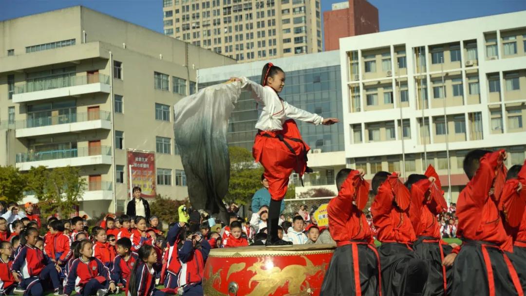 鹤湖学校体育节开幕式,如皋市体育运动学校