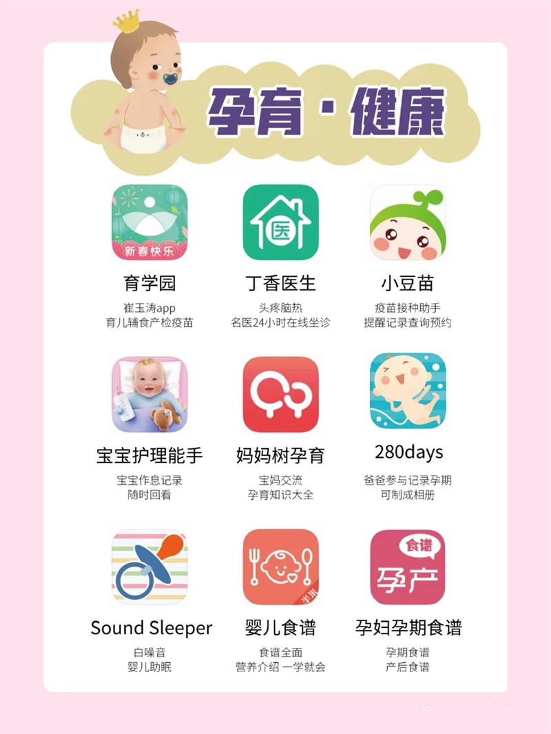 宝藏亲测实用18个母婴app推荐,母婴实用app