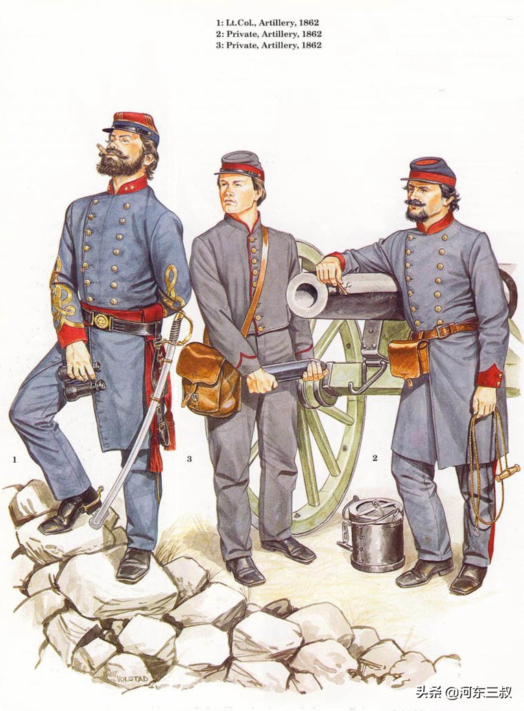 美国南北战争军事力量对比,美国南北战争时期有哪些军队