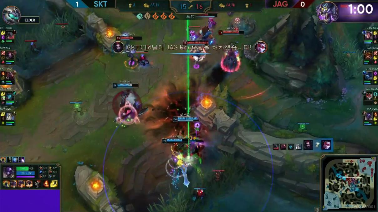 skt职业选手操作集锦,skt惊人翻盘