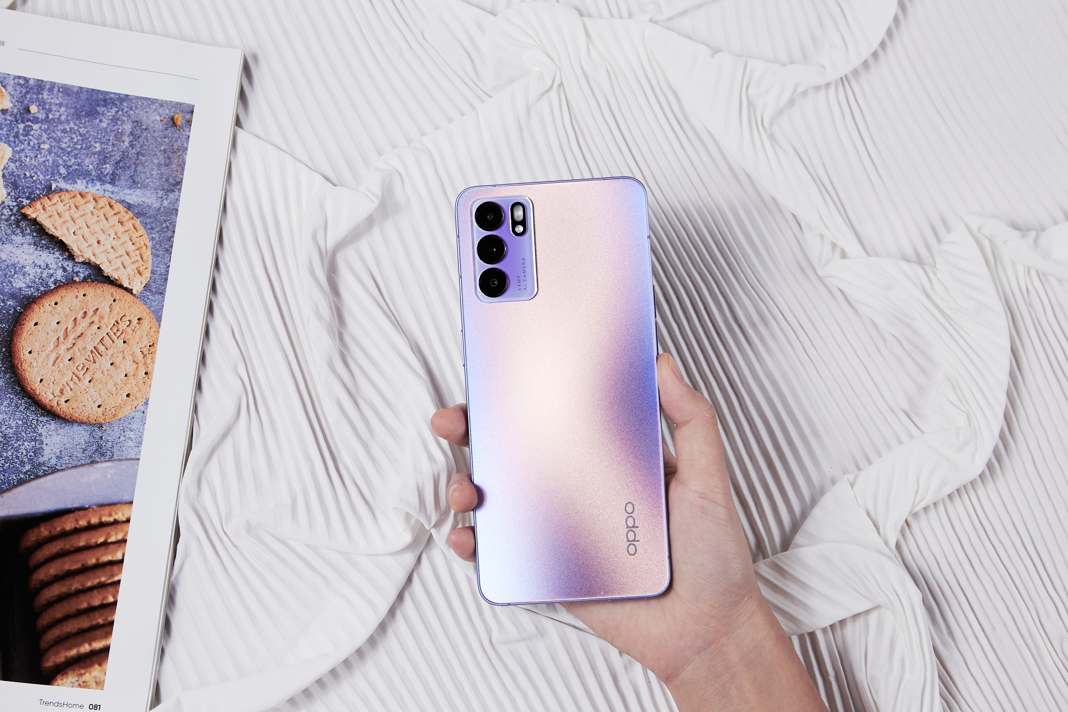 opporeno6星黛紫有夜光镜头吗,opporeno6星黛紫上手体验