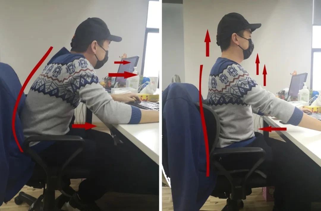 站立臀部凹陷假胯宽最有效的锻炼,避免臀凹陷和假胯宽的正确坐姿