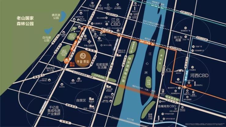 南京江北新区买房地图,南京江北新区买房哪里较好