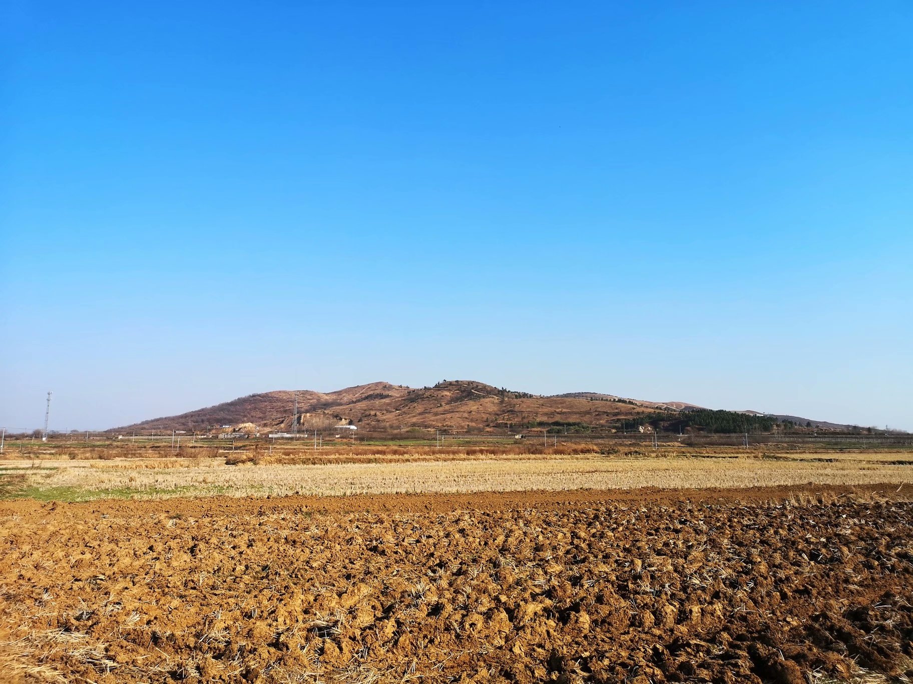 摩托周边旮旯游——探访蚌埠李楼鲁山寺遗址（上）