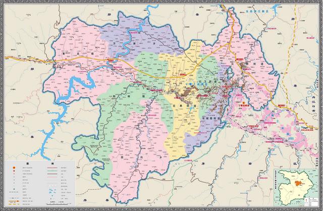十堰茅箭区与张湾区地图,十堰张湾区和茅箭区有什么区别
