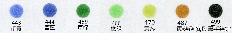 用彩铅画三角形蓝莓蛋糕,蓝莓蛋挞彩铅怎么画甜品