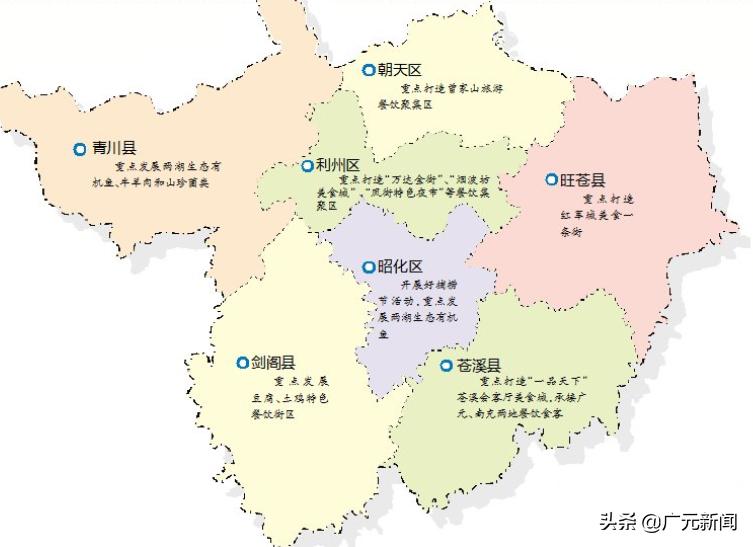 广元市特色美食街在哪里,广元老字号特产