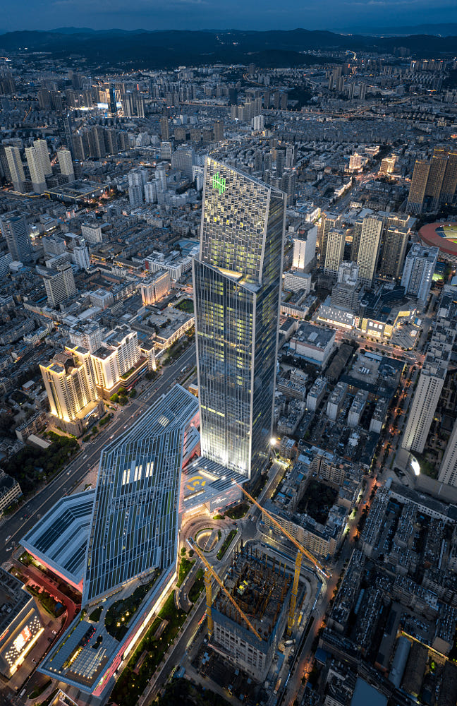 昆明绿地超高层,昆明绿地428超高层项目