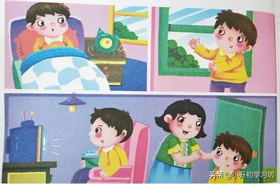 寒假专项训练一二三年级看图写话,开学整理书包看图写话