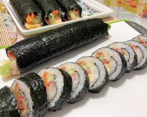 怎么做寿司不用海苔不用寿司醋,做寿司怎么卷寿司