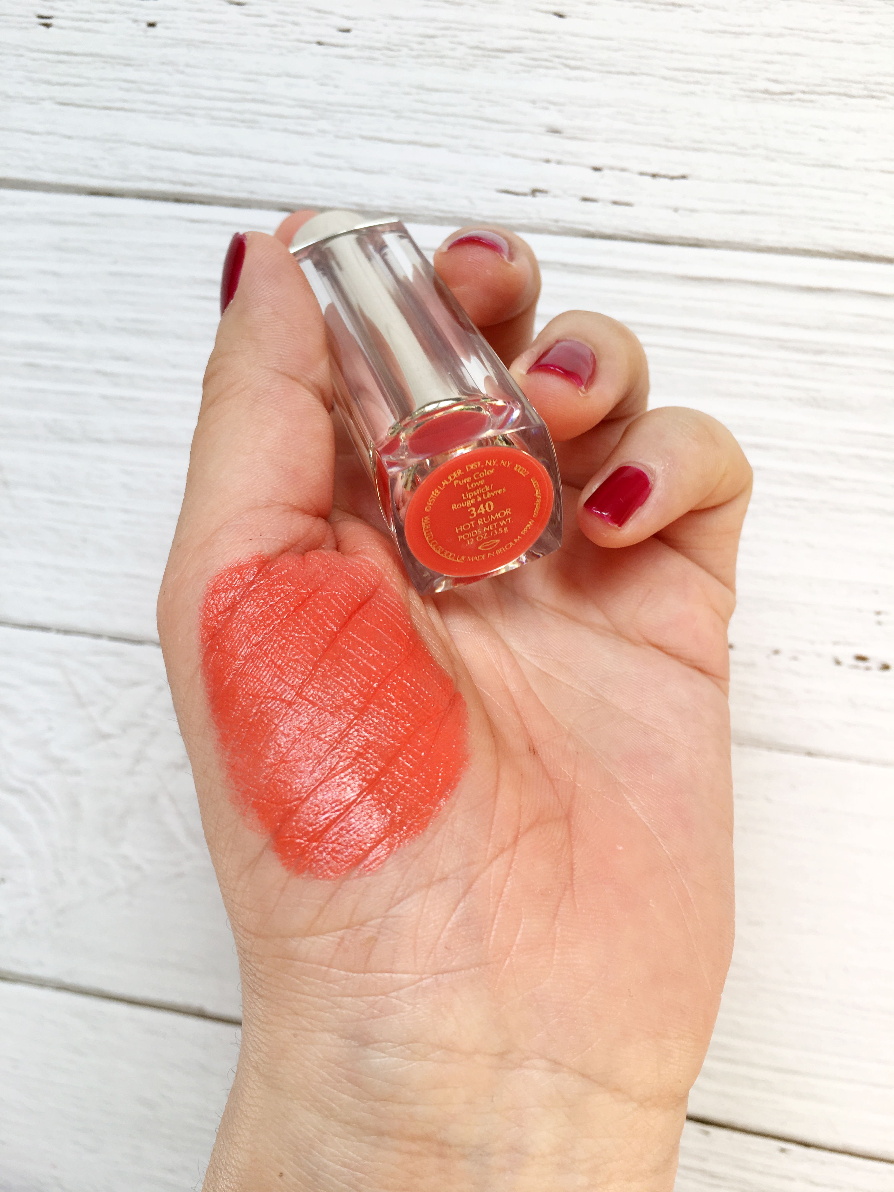 你会选哪支?超高性价比专柜品牌口红试色分享雅诗兰黛唇膏试色