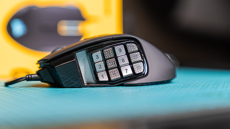 海盗船rgbpro鼠标测试,美商海盗船scimitarpro鼠标