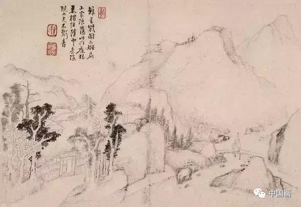 枯笔讲解,赏析枯笔