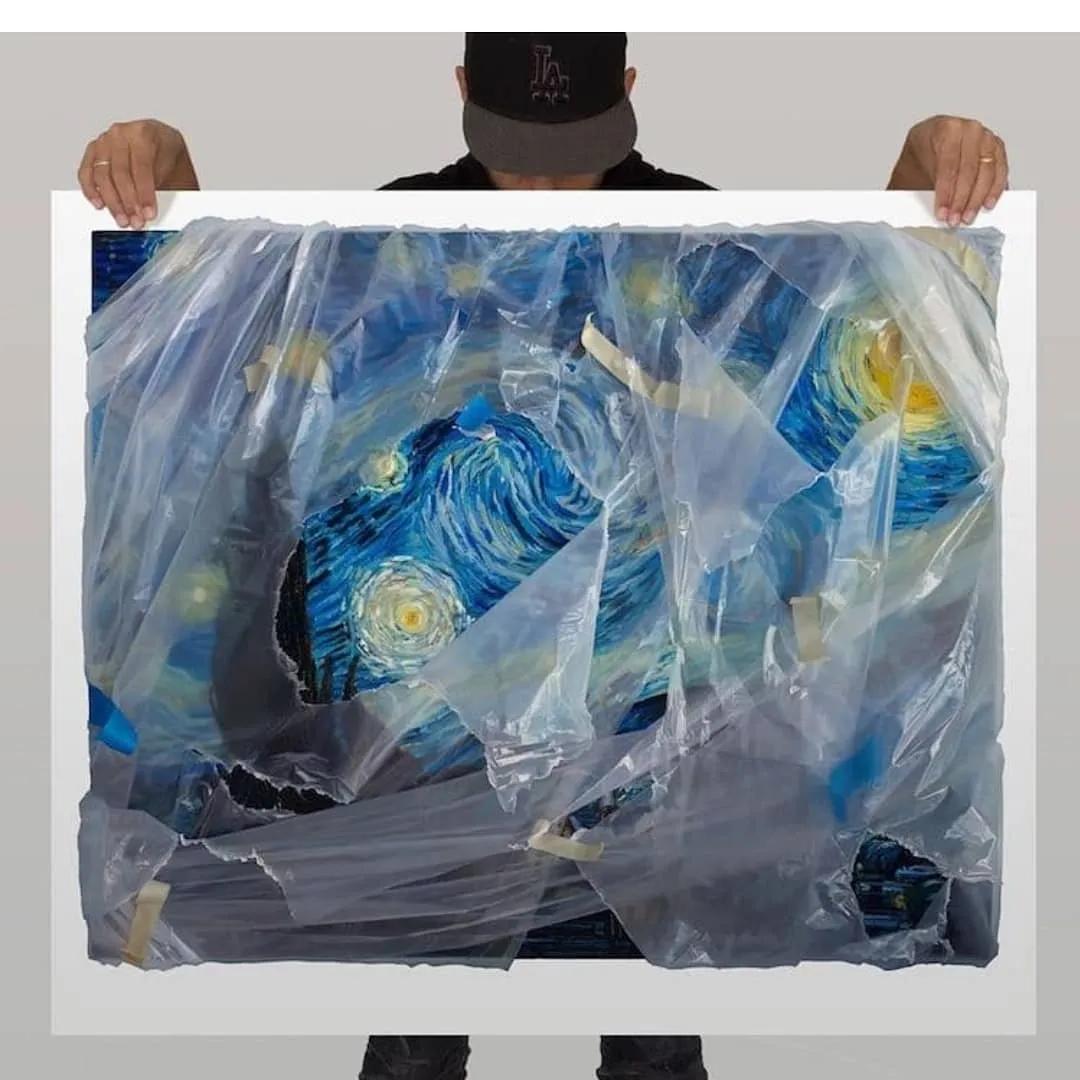 “塑料”艺术家“盗版”世界名画,明明是高仿之作,却人人称妙?