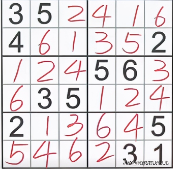 手把手教你玩数独,3岁数独启蒙