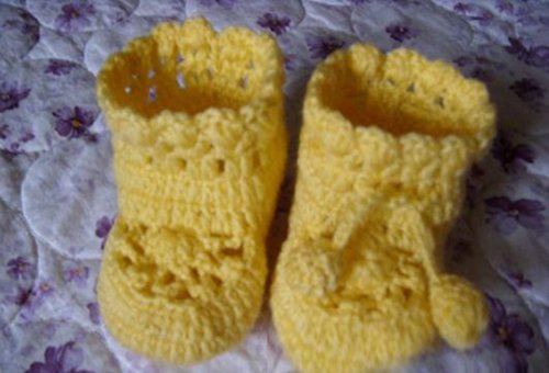 红姐爱编织0-6个月宝宝鞋钩织教程,唯美手工坊系带鞋钩织完整教程