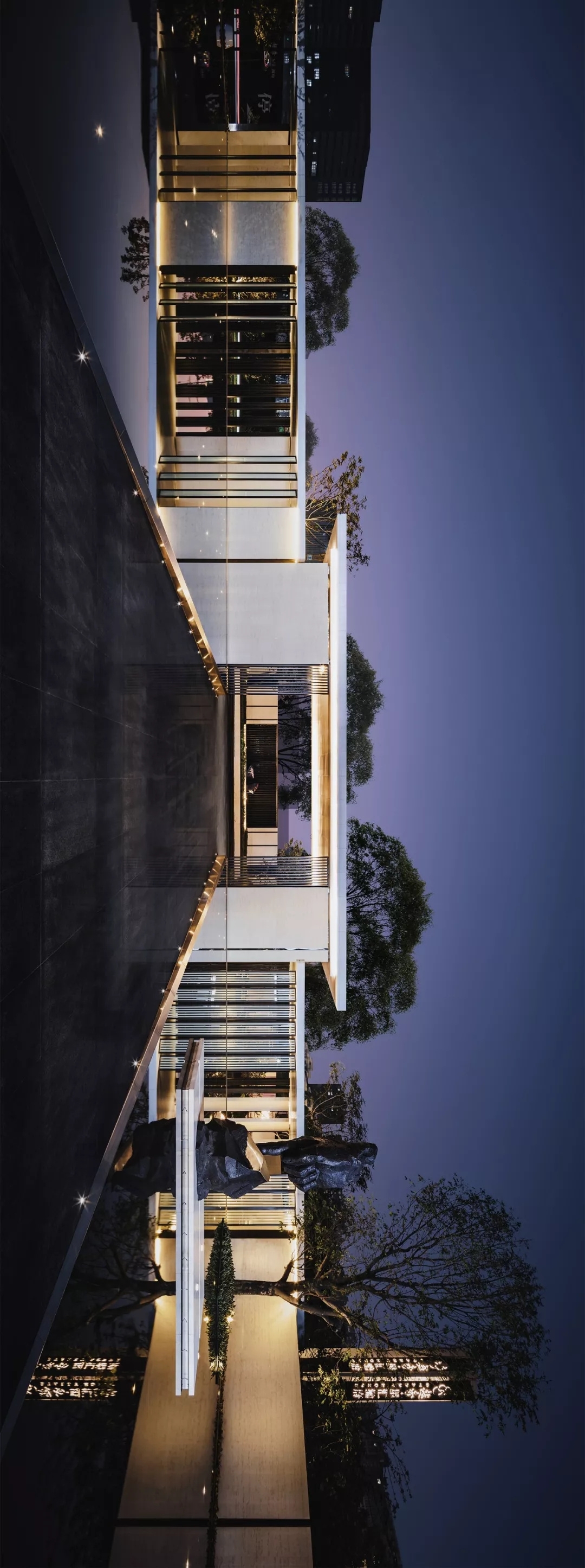 小区大门入口设计二（现代大气简约·新亚洲风格）