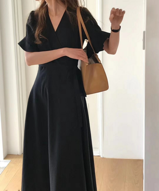 韩版小众设计感女裙,小众连衣裙夏季仙女裙