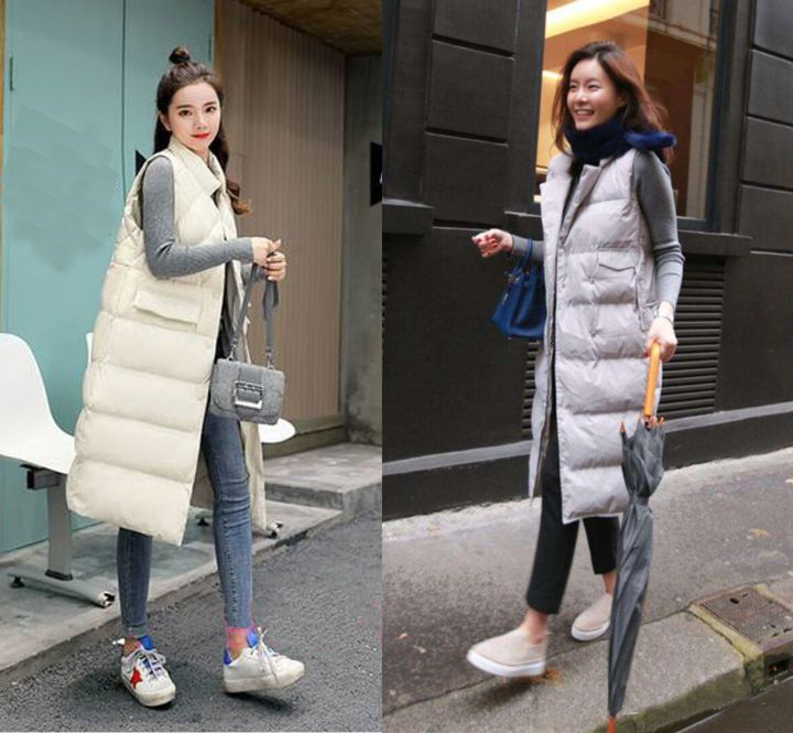 深秋穿羽绒马甲,初春马甲怎么搭配好看