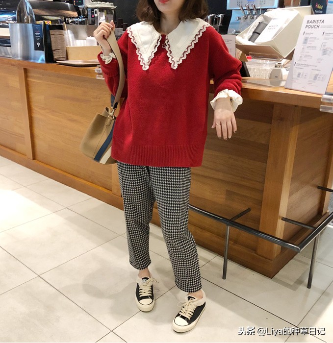 你和潮流之间只差一个时尚衣帽间,时髦精百搭显瘦收腰灯笼袖短款