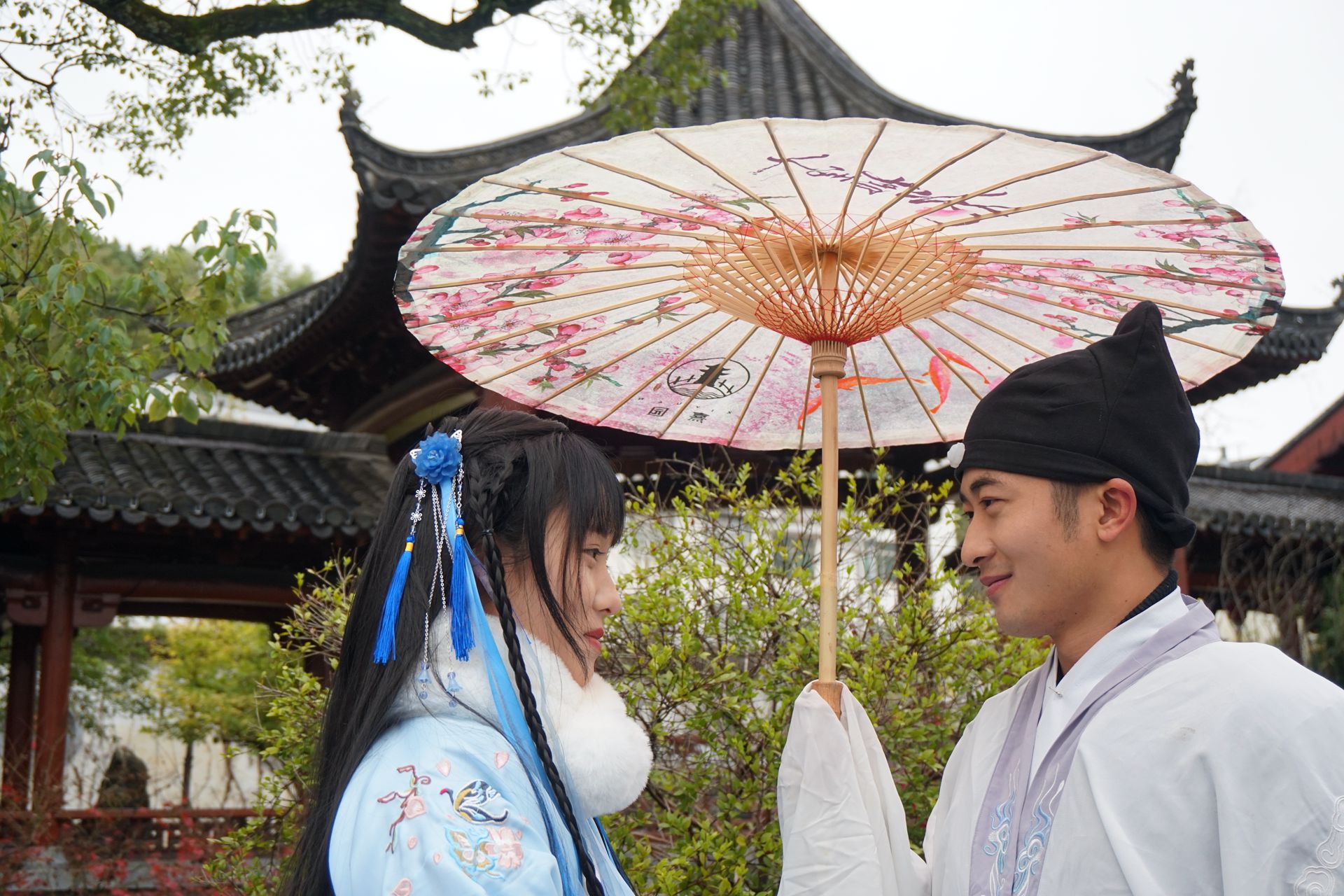 烟雨熹园穿越千年,谈一场宋朝的恋爱