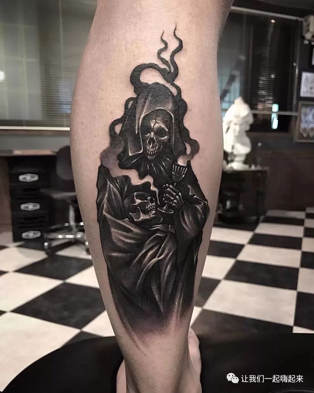 暗黑风格的纹身,暗黑风格纹身简洁