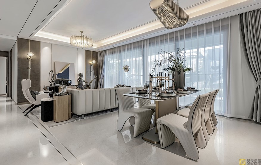 146平层装修效果图,146套房装饰效果图