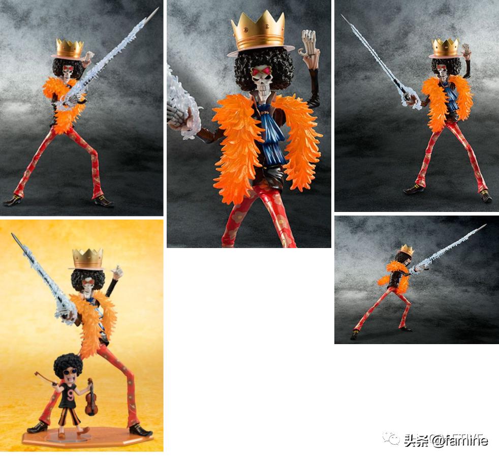 海贼王*布鲁克*模玩图鉴