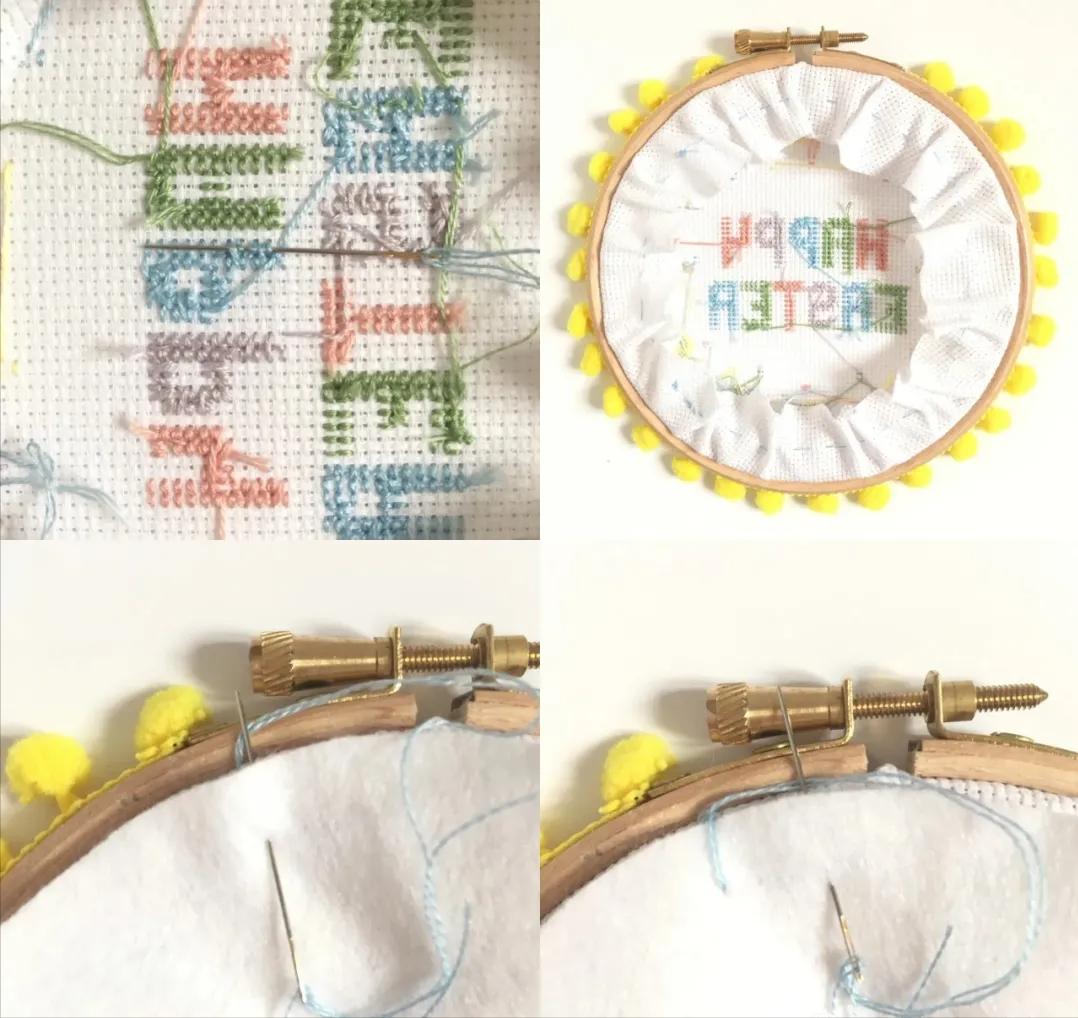 十字绣拿不住了应该怎么绣,以前的十字绣怎么能洗掉