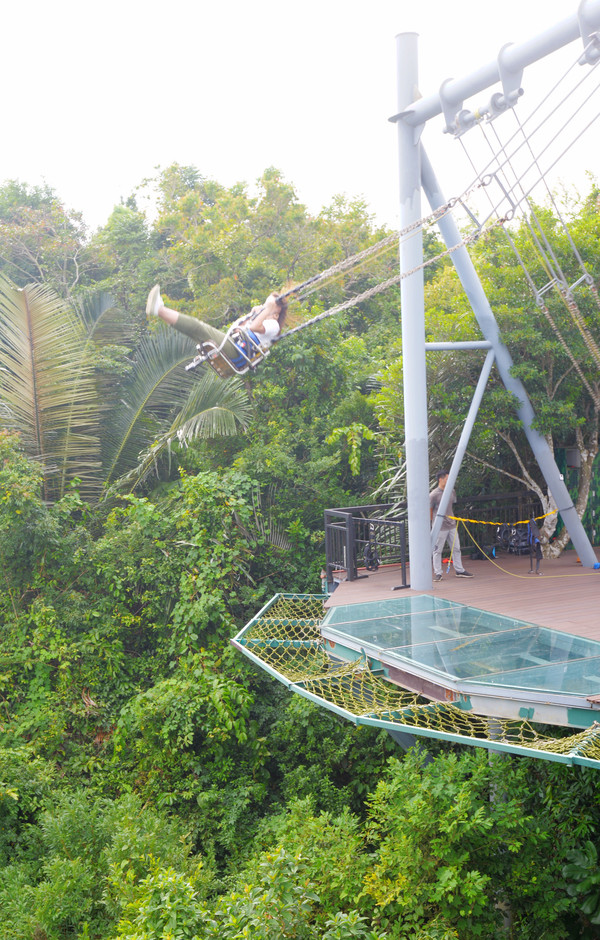 海南呀诺达热带雨林文化旅,三亚诺达雨林旅游攻略