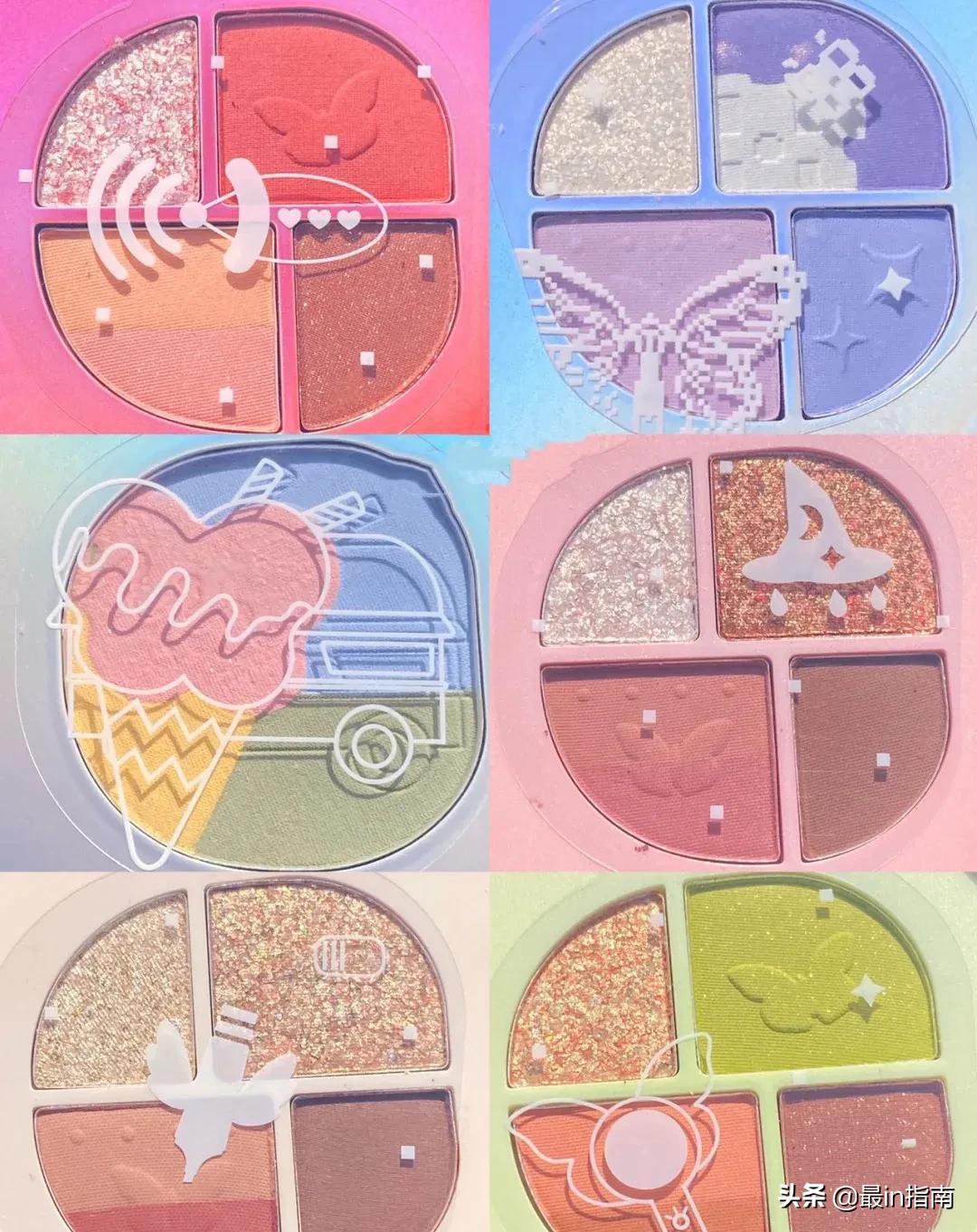 美妆好物推荐平价眼影盘,美妆种草机