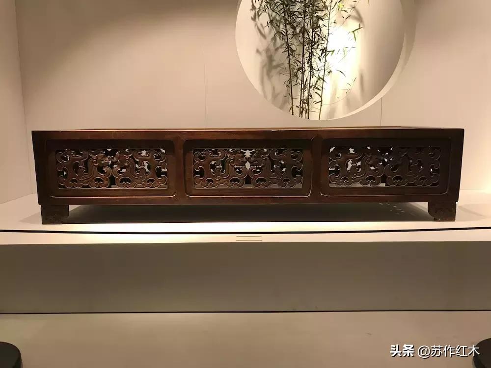 明清黄花梨木雕螭龙纹演变风格,明清老家具文房器物黄花梨