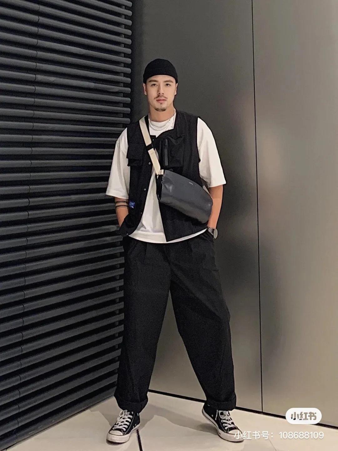 微胖男生这样穿清凉干净又显瘦,微胖男生这样穿真的很好看