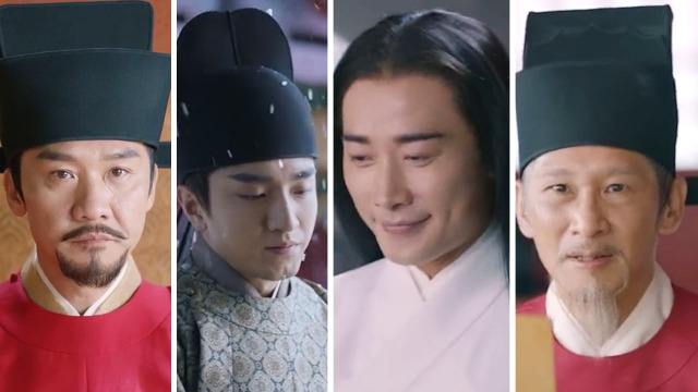 鹤唳华亭萧定权被打哪一集,萧定权朝堂之上认出陆文昔