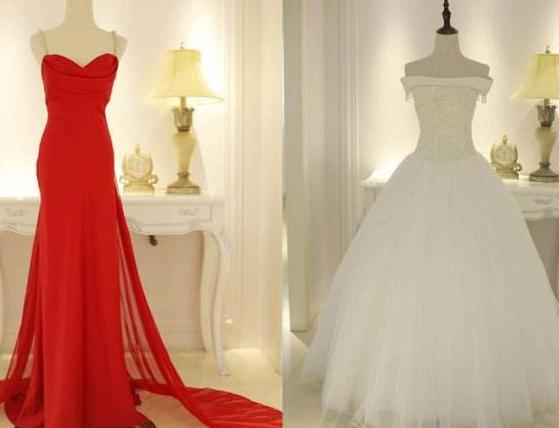 敬酒服跟酒店背景颜色一致好吗,敬酒服不选红色