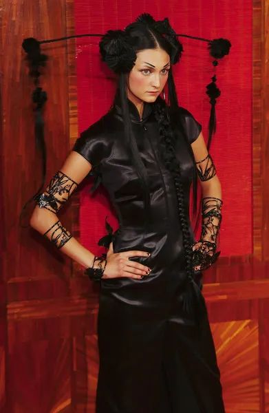 明星都穿的旗袍,中外女明星穿旗袍