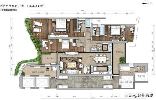 各种户型图片大全,十种户型图解大全