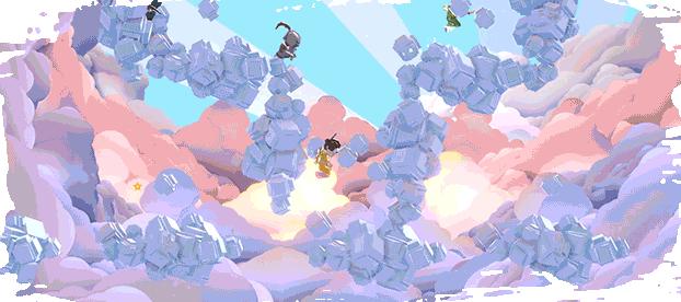 充满滑稽的奇幻角色，更有纷繁复杂、惊喜连连的各式游戏环境