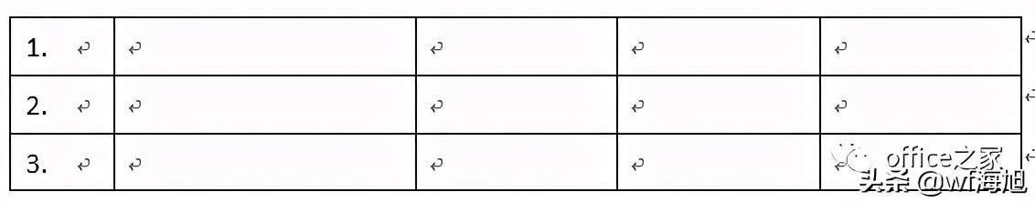 word中的表格怎么设置多级编号,word表格如何自动填充编号递增