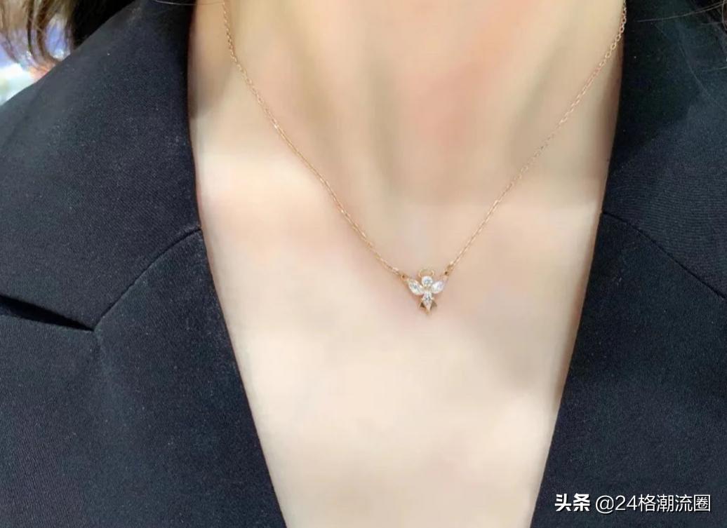 施华洛世奇天使造型项链鉴定,施华洛世奇天使之翼项链
