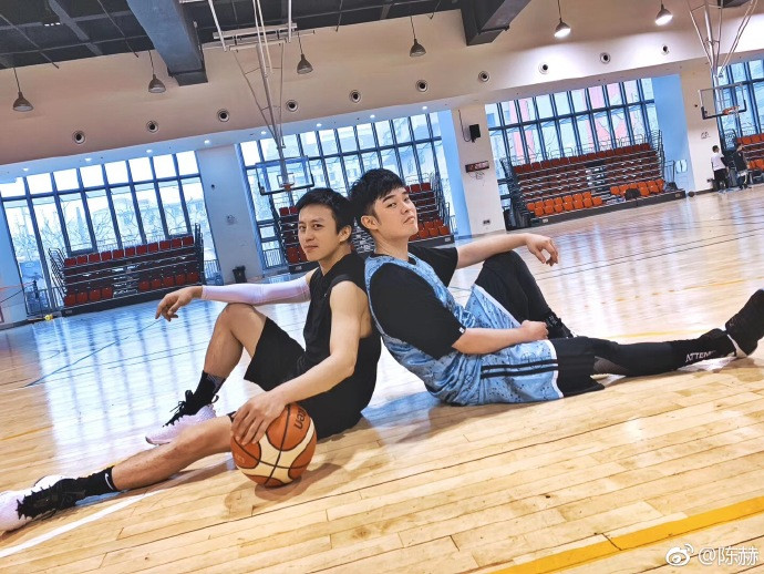 邓超陈赫鹿晗合照,邓超陈赫合照