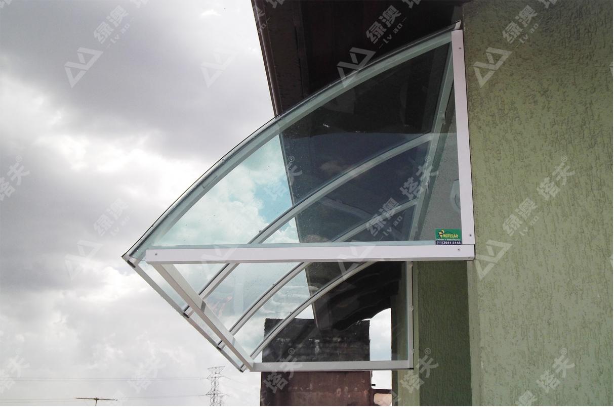 pc雨棚破了怎么修补,pc透明板漏雨怎么处理