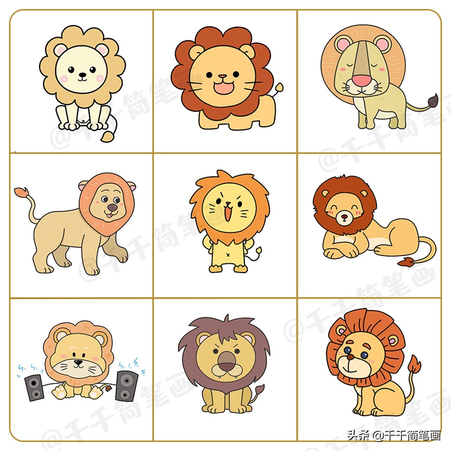 学画超萌的宠物简单又好看,学画小动物简单又漂亮的画法