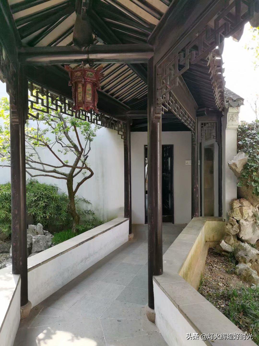 木渎古镇的园林值得一看吗,参观木渎古镇江南园林庭院