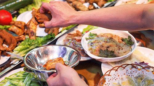 河南岸潮汕小食店,河南岸的大排档