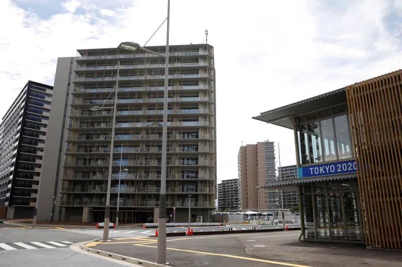 东京奥运村采用硬纸板床,东京奥运奥运村内部