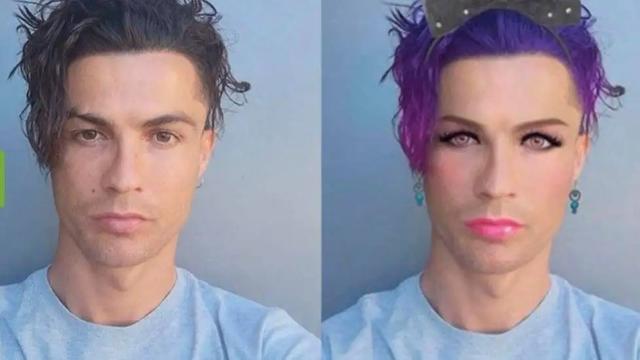 c罗2018新发型,c罗换了一个新发型图片