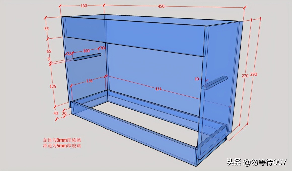 6060型鱼缸底滤,6060底滤缸用多大水泵