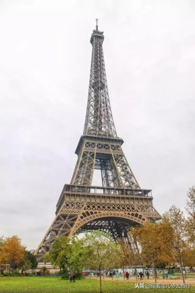 浪漫的法国埃菲尔铁塔,想去看看巴黎的埃菲尔铁塔