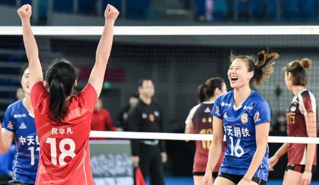 天津女排2003夺冠,天津女排胜江苏女排李盈莹